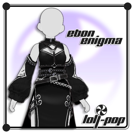 【VRoid】 Ebon Enigma