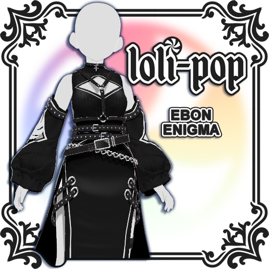 【VRoid】 Ebon Enigma