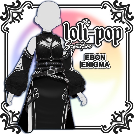 【VRoid】 Ebon Enigma