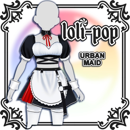 【VRoid】 Urban Maid