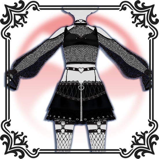【VRoid】 Gothic Noire