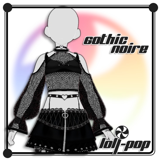 【VRoid】 Gothic Noire