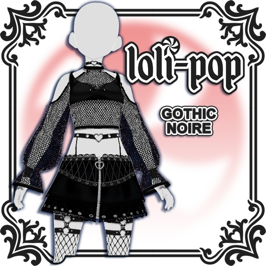 【VRoid】 Gothic Noire