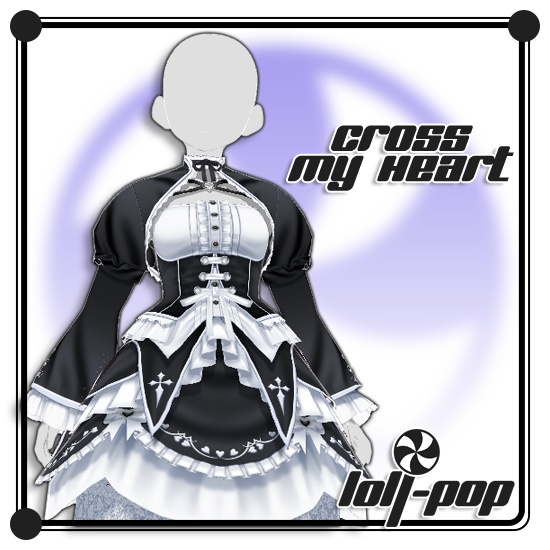 【VRoid】 Cross My Heart
