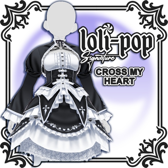 【VRoid】 Cross My Heart