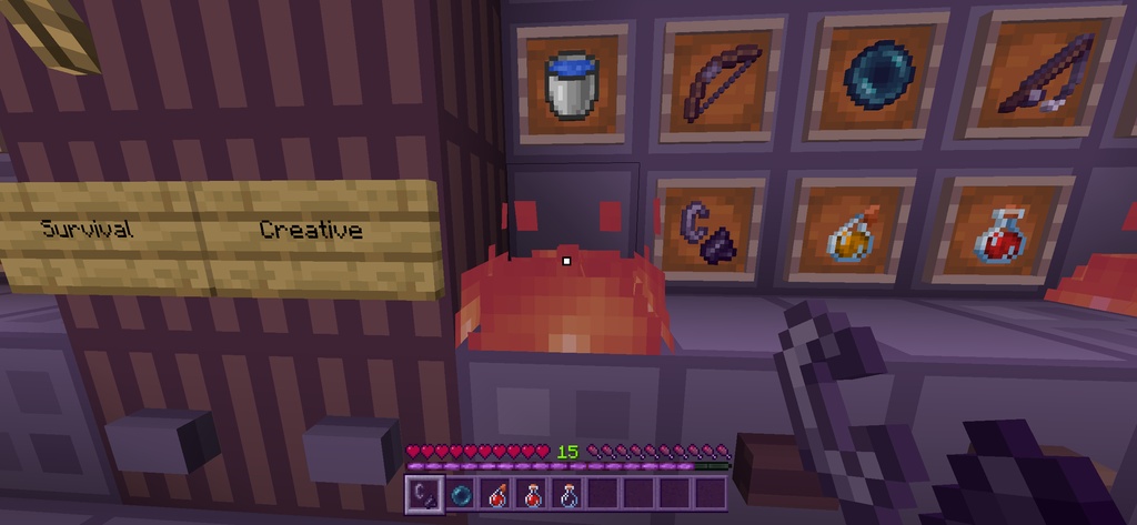 マイクラ統合版PvPテクスチャ「Full moon night」