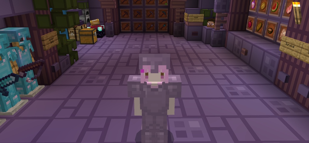 マイクラ統合版PvPテクスチャ「Full moon night」