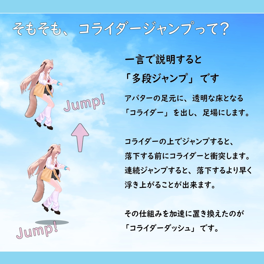 「ほぷすて!」Quest/Androidでも使える、コライダージャンプ【MA・Android/iOS対応】