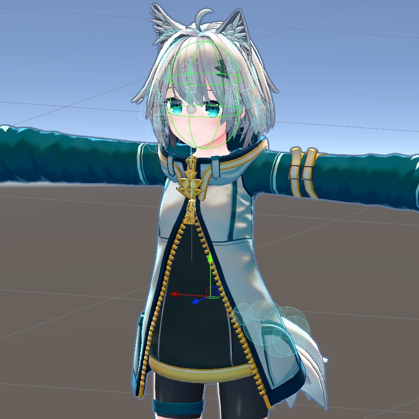 ミーシェちゃん Physbone対応化Prefab