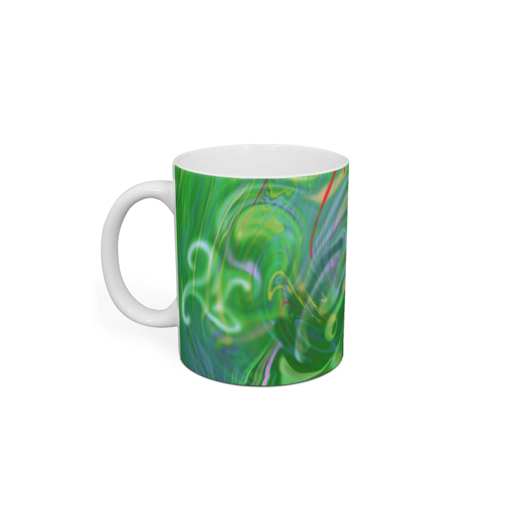 マグカップ【緑の水面】