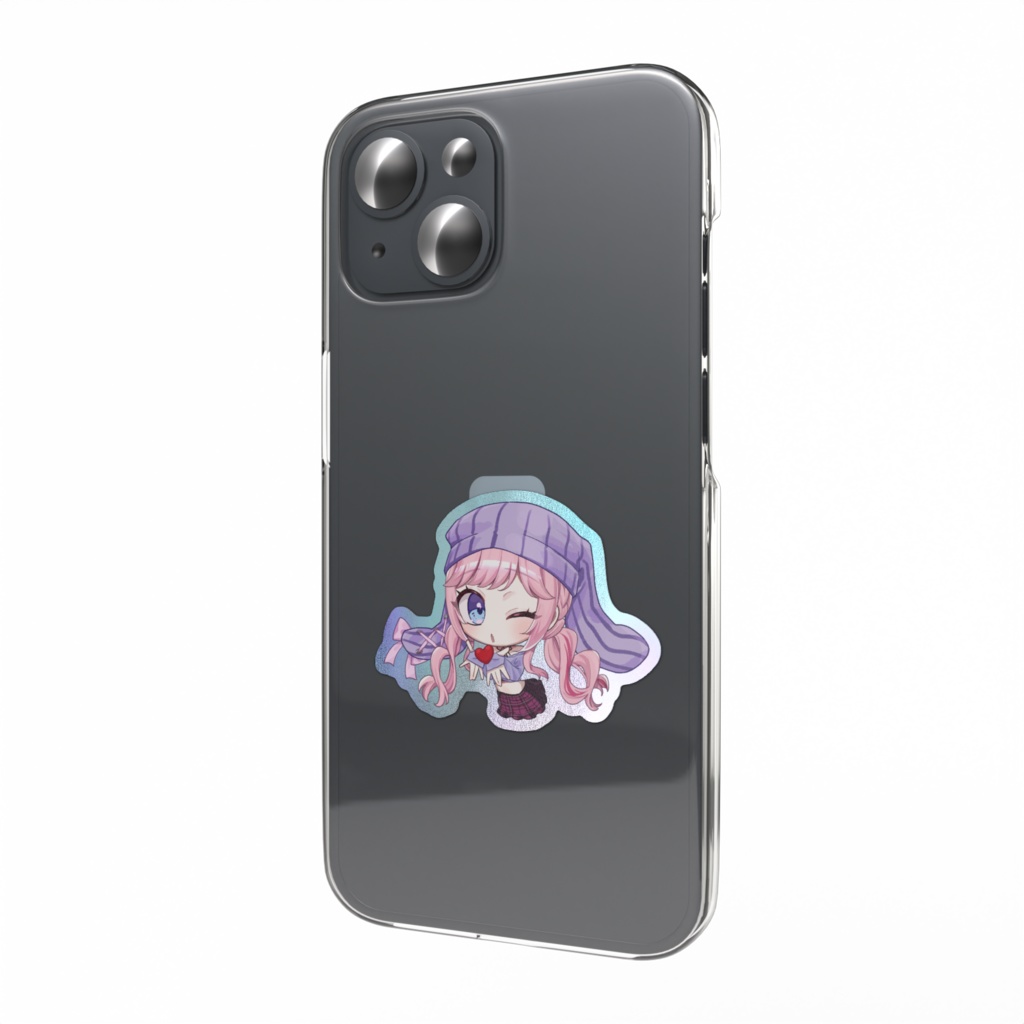 ハートうるステッカー