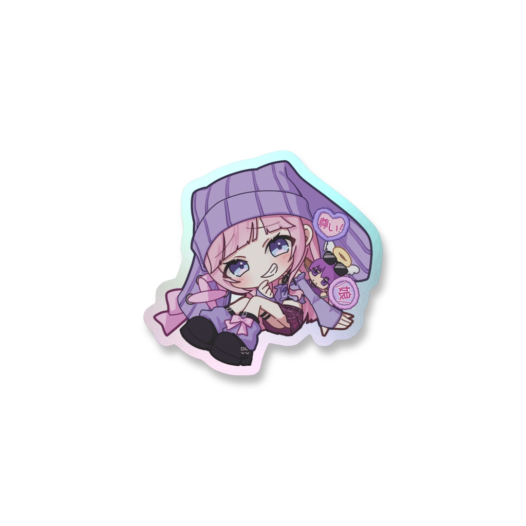 うるのパパママといっしょステッカー