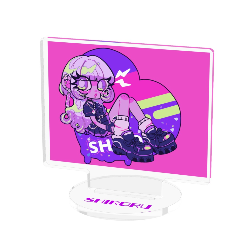 SHIRORU アクリルフィギュア (Pink)