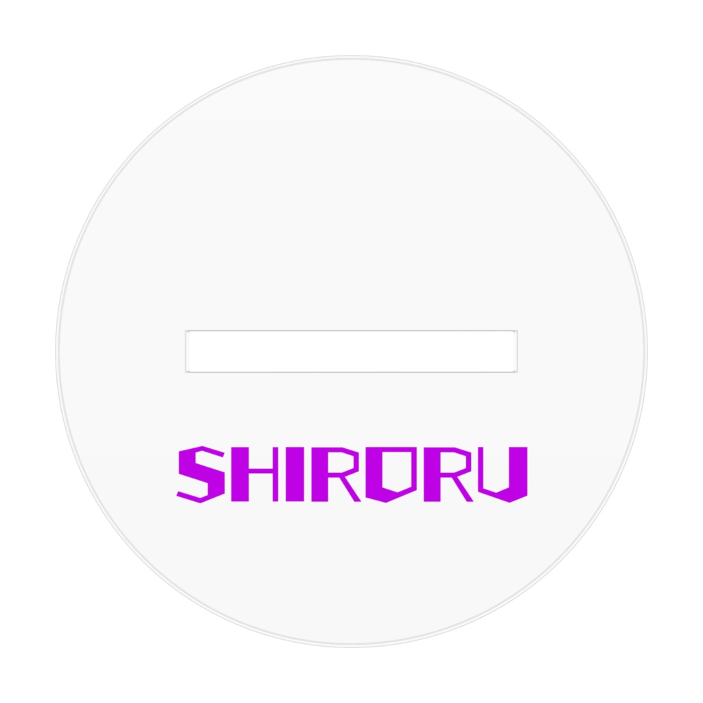 SHIRORU アクリルフィギュア (Pink)