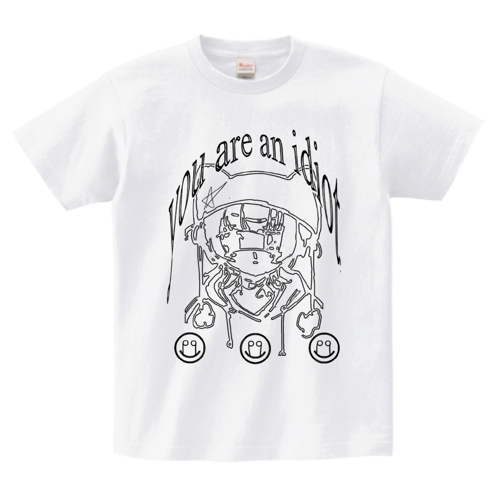 サブカル！半袖白Tシャツ　XL 