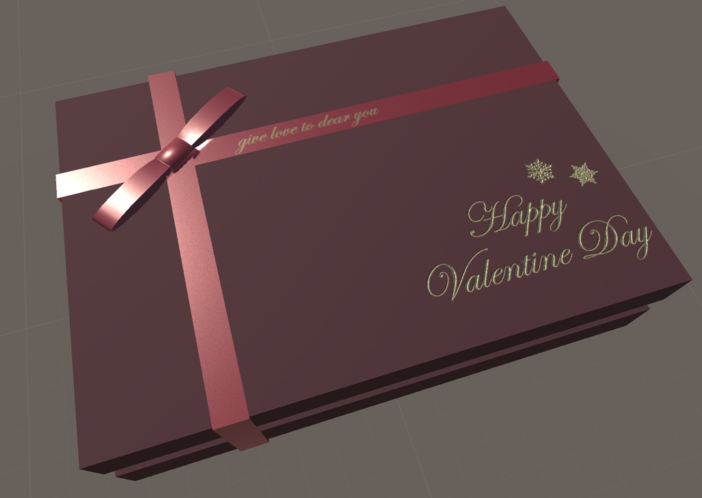 [3Dモデル]チョコレート