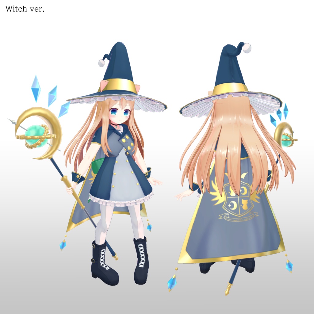 オリジナル3Dモデル「リズ・ベル」