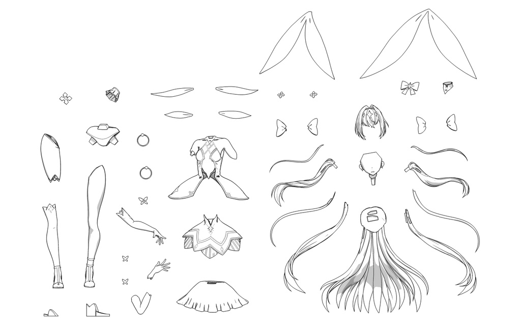 エピックセブン トップ モデル ルルーカ ガレージキット