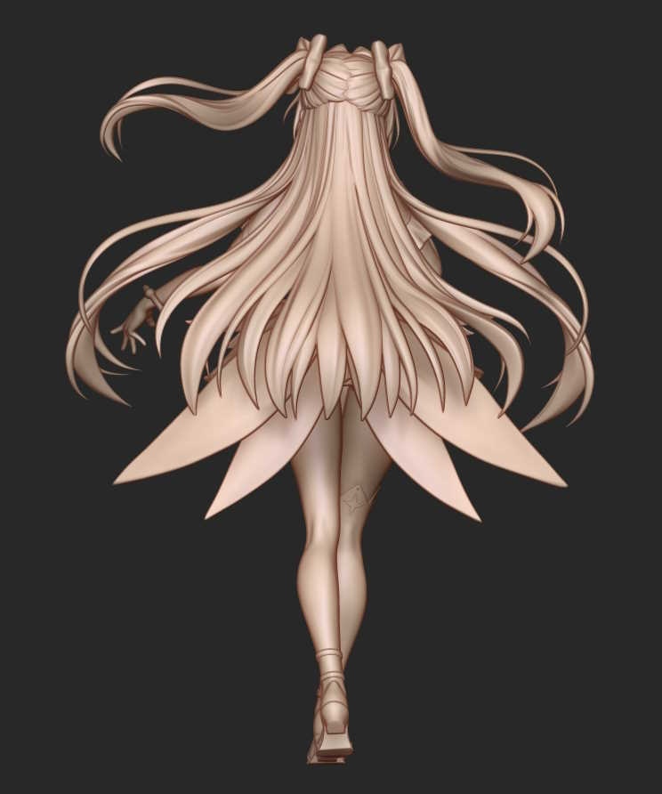 エピックセブン トップ モデル ルルーカ STLファイル