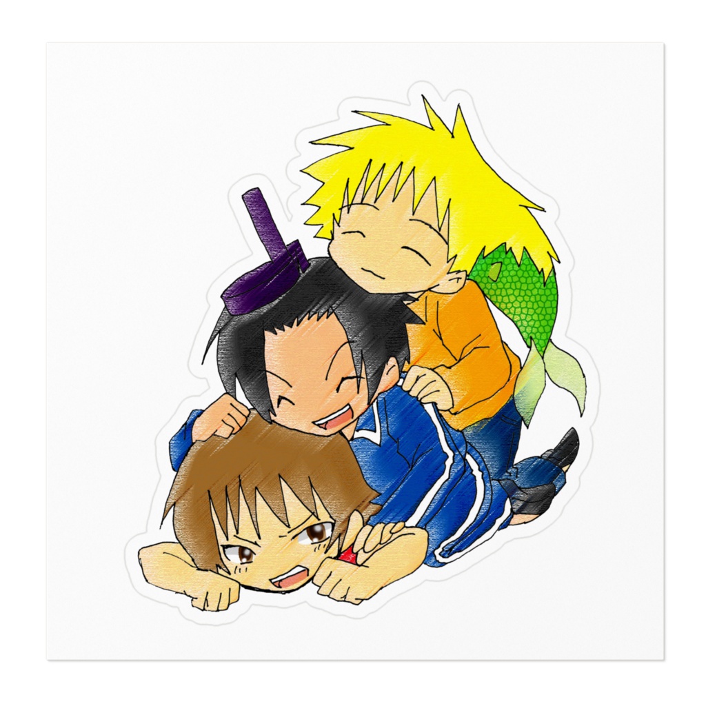 ステッカー-飛鳥-