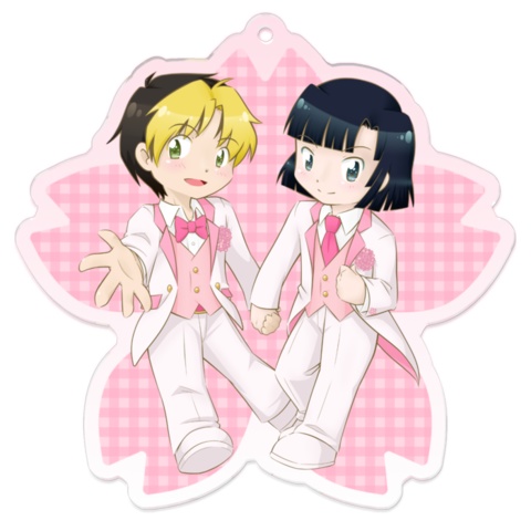 アキヒカアクリルキーホルダー 桜まつり