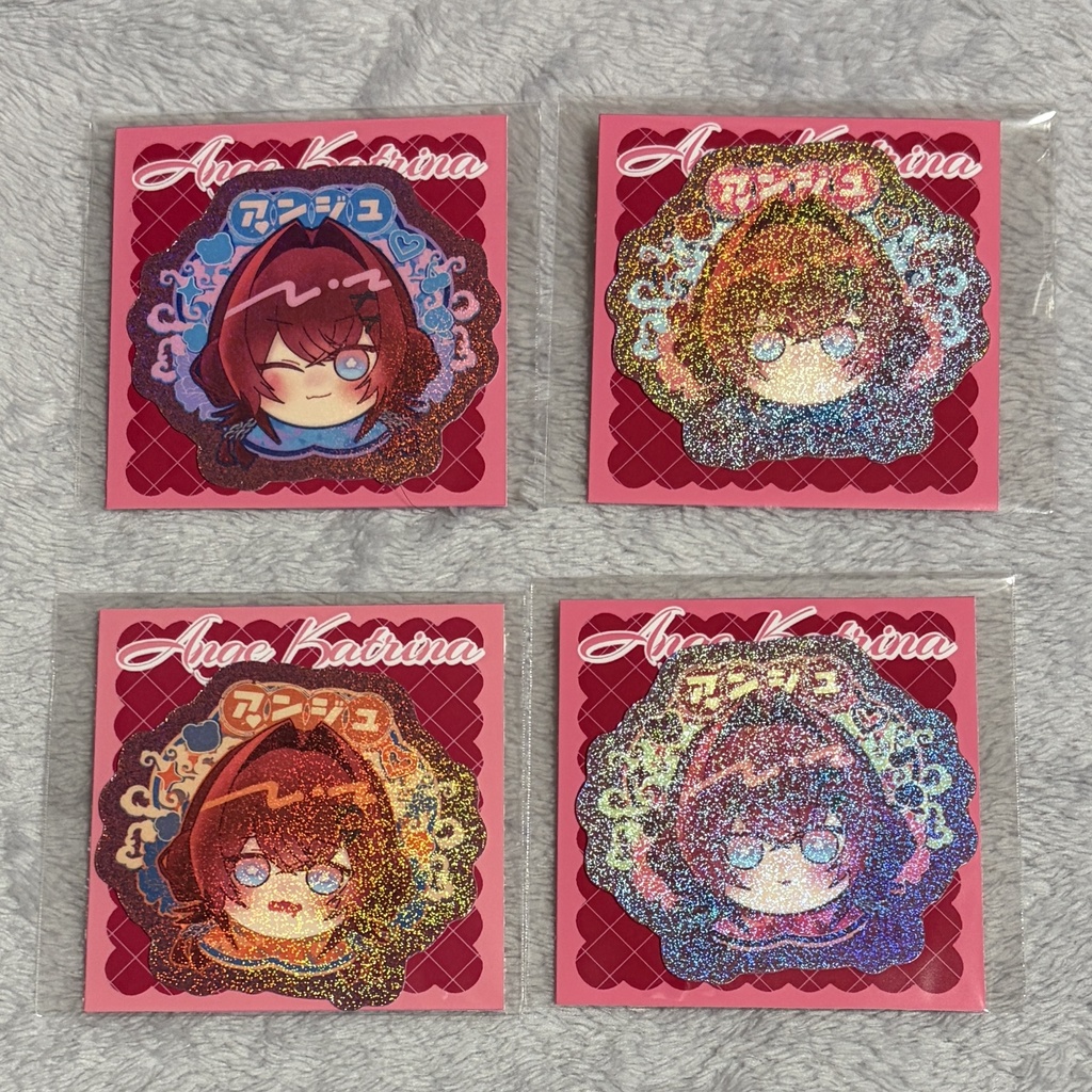 【非公式】チャイナ衣装のアンジュ ステッカー【4/19にじそ11】