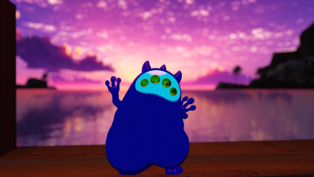 オリジナルVRCアバター「ちいぽよ」