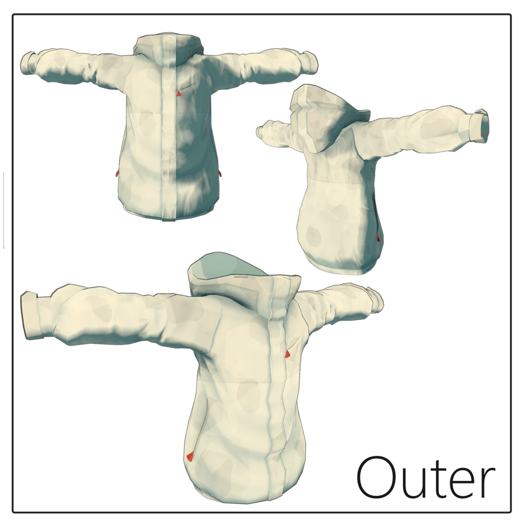 チュレコ追加衣装「スノーボーダーウェアセット」