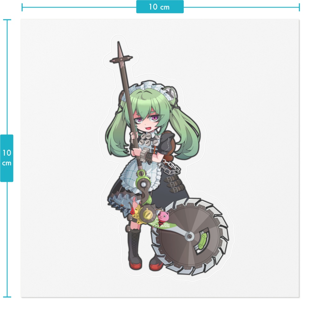 カリンちゃんステッカー