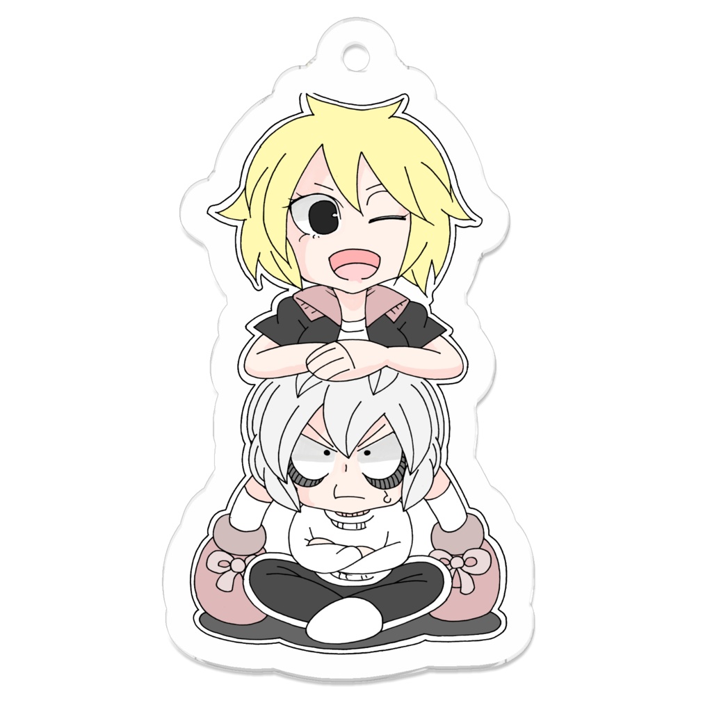 ペアアクキー　御手洗・里中