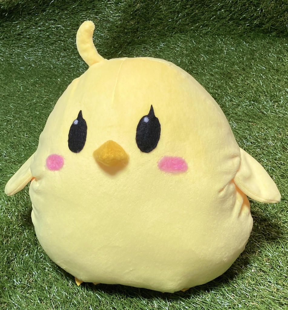 まんじゅうのぬいぐるみ（ライトイエロー）