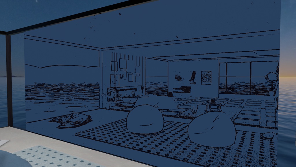 【無料】6種類のミラー 白黒、ぼかしなど