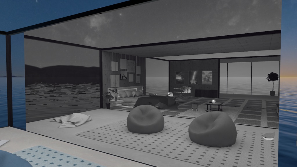 【無料】6種類のミラー 白黒、ぼかしなど