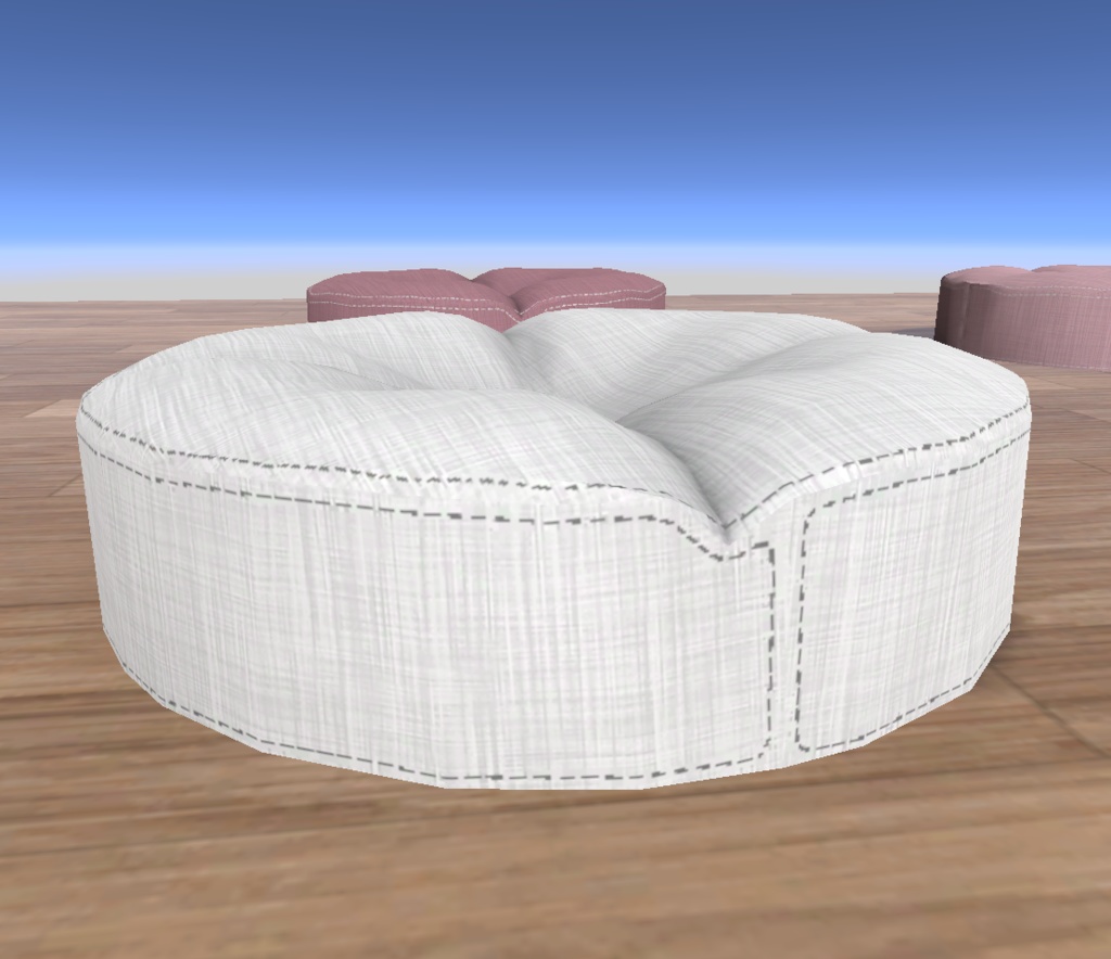 へこむクッション【ワールドアセット】