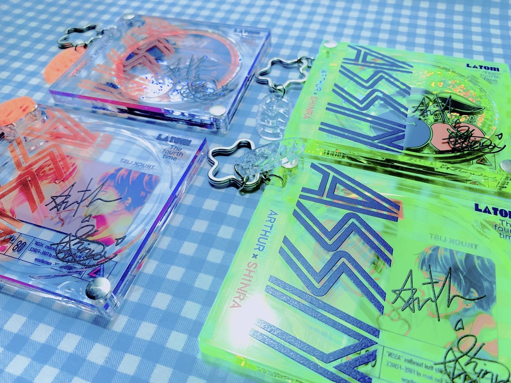 CD ALBUM Acrylic key ring