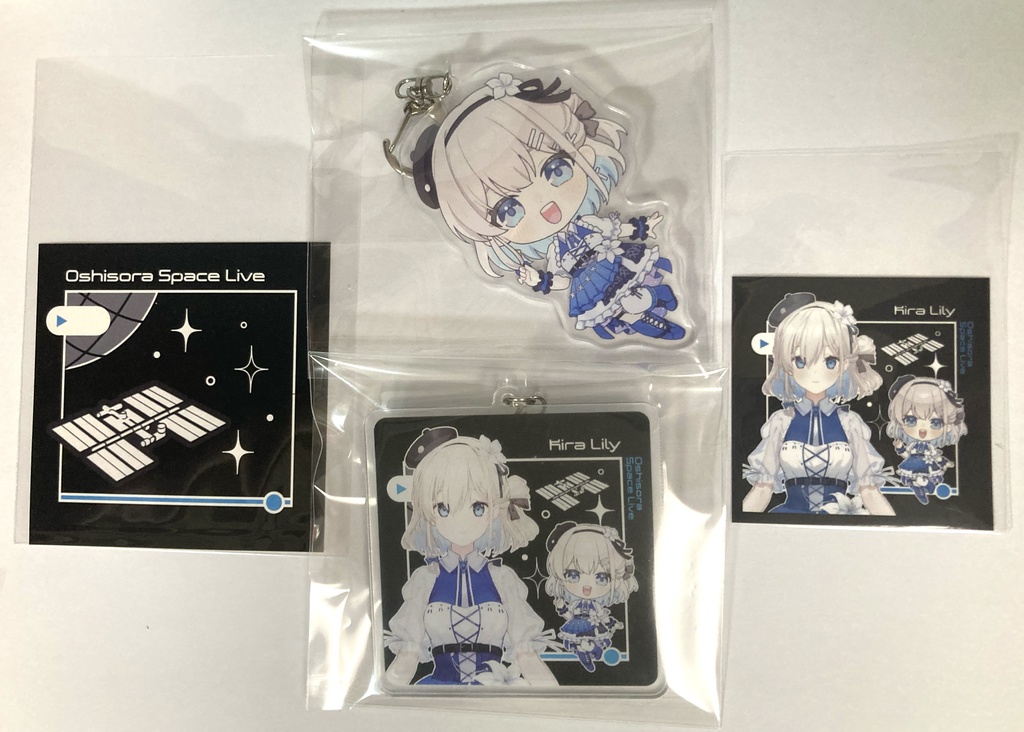 吉良リリー アクキーWセット【推し宙スペースライブ】