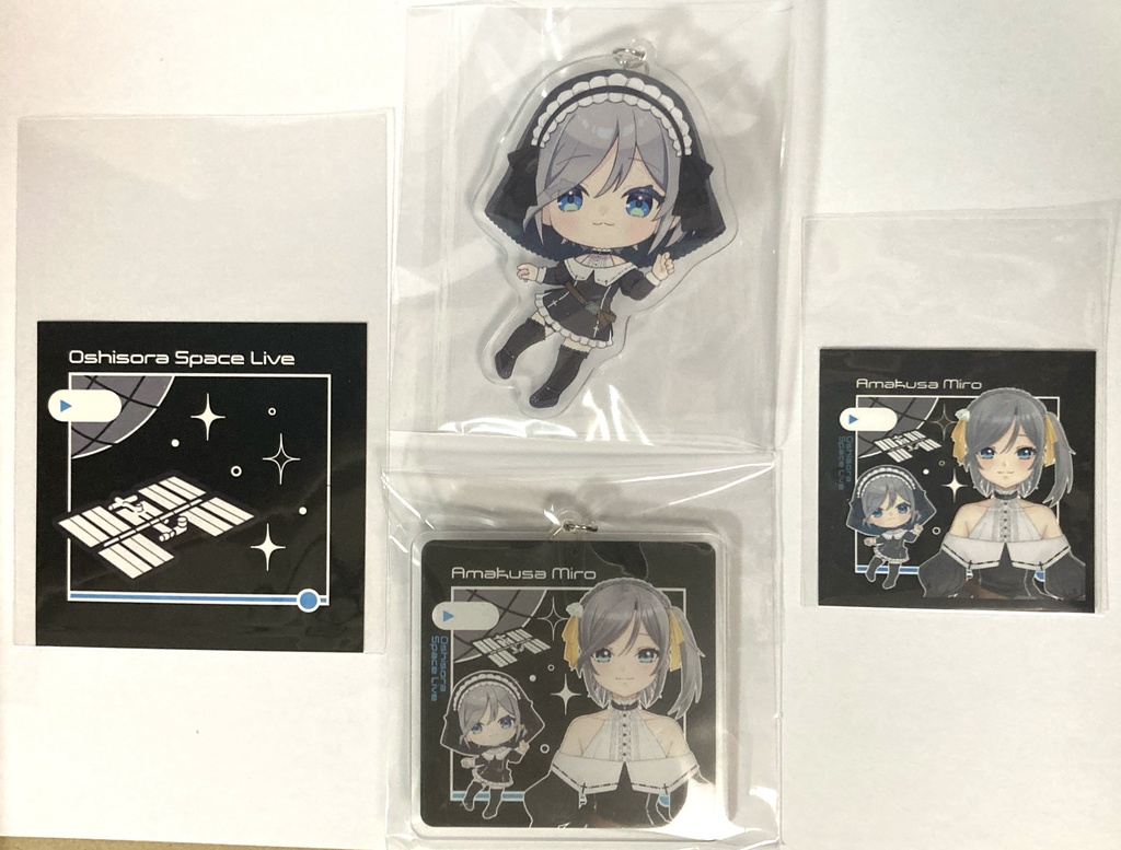 天草ミロ アクキーWセット【推し宙スペースライブ】