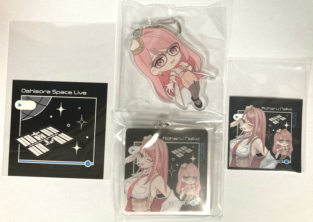 心春なこ アクキーWセット【推し宙スペースライブ】