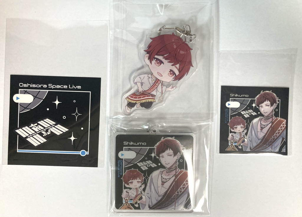 志雲 アクキーWセット【推し宙スペースライブ】