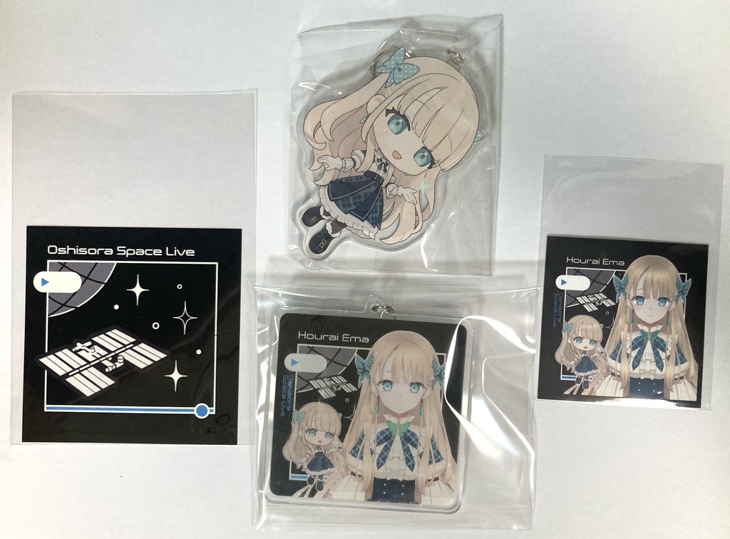蓬莱エマ アクキーWセット【推し宙スペースライブ】