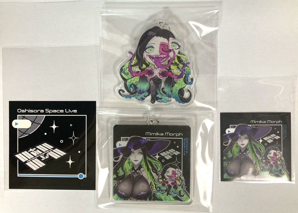 ミミカ・モーフ アクキーWセット【推し宙スペースライブ】