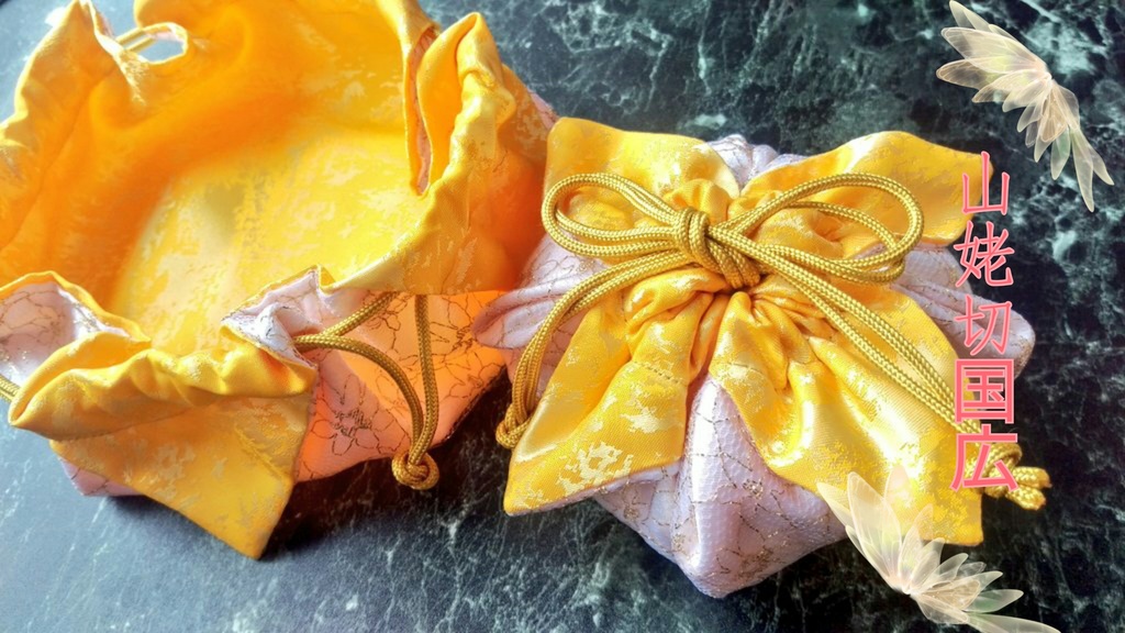 ❢大倶利伽羅再販❢刀剣男士イメージ🌸花笑み巾着🌸