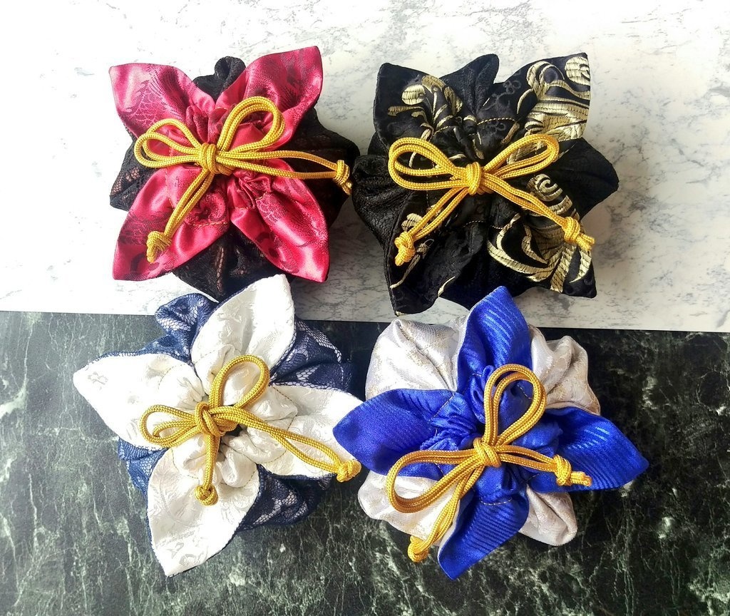 ❢大倶利伽羅再販❢刀剣男士イメージ🌸花笑み巾着🌸