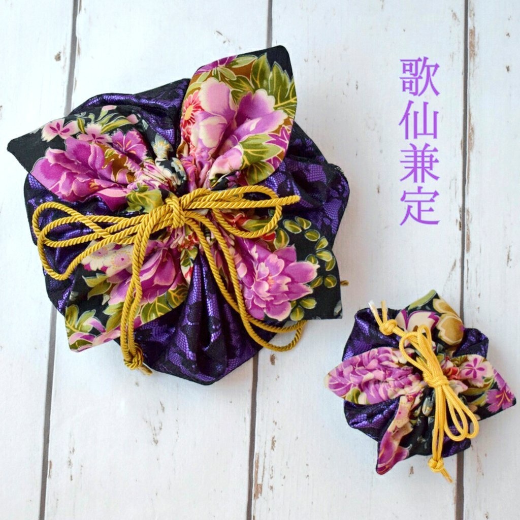 ❢大倶利伽羅再販❢刀剣男士イメージ🌸花笑み巾着🌸