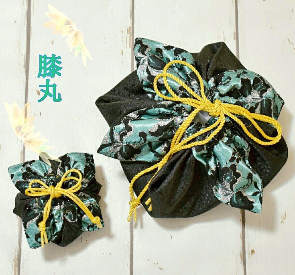 ❢大倶利伽羅再販❢刀剣男士イメージ🌸花笑み巾着🌸