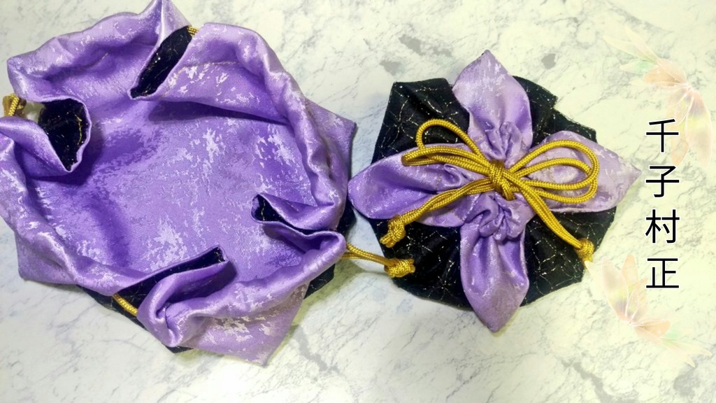 ❢大倶利伽羅再販❢刀剣男士イメージ🌸花笑み巾着🌸