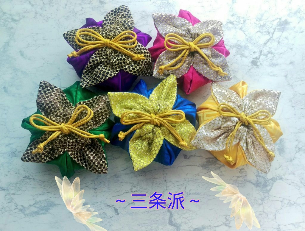 ❢大倶利伽羅再販❢刀剣男士イメージ🌸花笑み巾着🌸