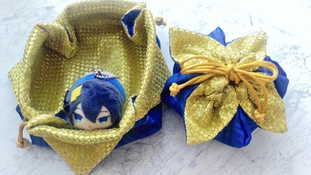 ❢大倶利伽羅再販❢刀剣男士イメージ🌸花笑み巾着🌸