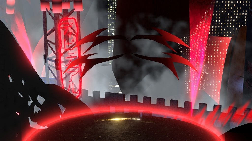 【アイテム無料配布中】「ディビデュアル角&羽」【VRoid・FBX・OBJ・VRChat用Unityパッケージ】