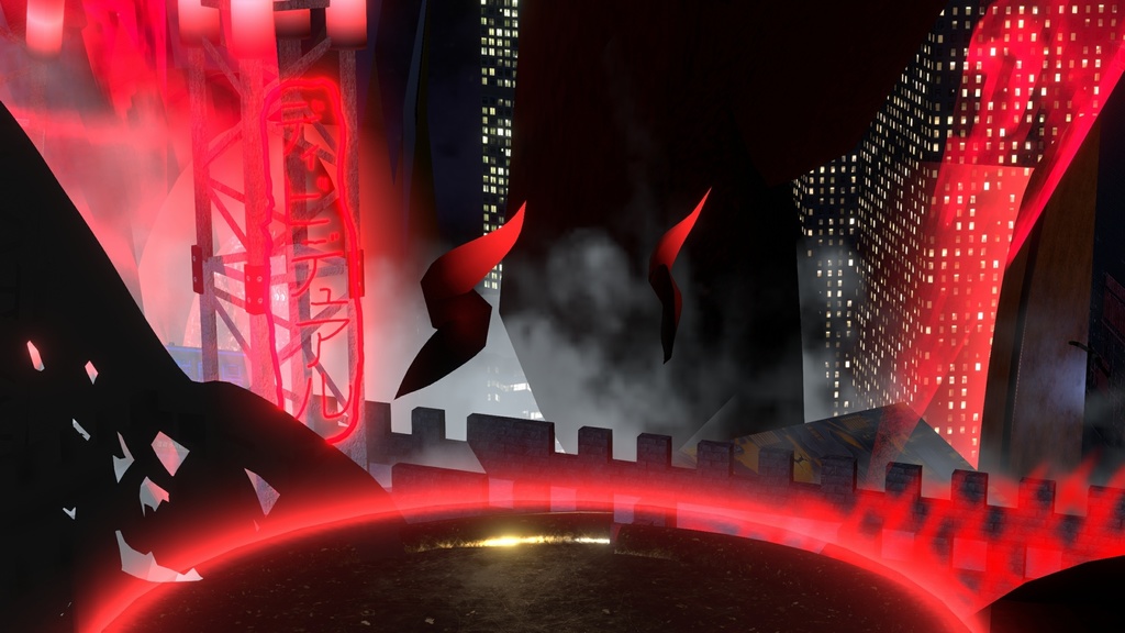 【アイテム無料配布中】「ディビデュアル角&羽」【VRoid・FBX・OBJ・VRChat用Unityパッケージ】